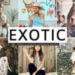 دانلود پریست لایت روم و Camera Raw و اکشن: Exotic Mobile Desktop Lightroom Presets