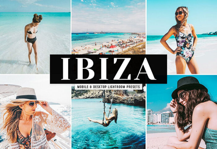 دانلود پریست لایت روم و Camera Raw و اکشن: Ibiza Mobile Desktop Lightroom Presets