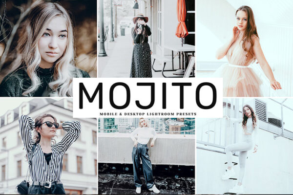 دانلود پریست لایت روم و Camera Raw و اکشن: Mojito Lightroom Presets Pack