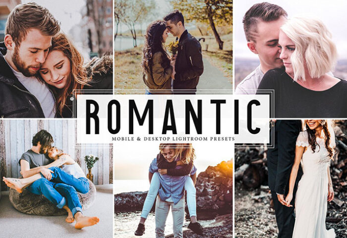 دانلود پریست لایت روم و Camera Raw و اکشن: Romantic Mobile Desktop Lightroom Presets