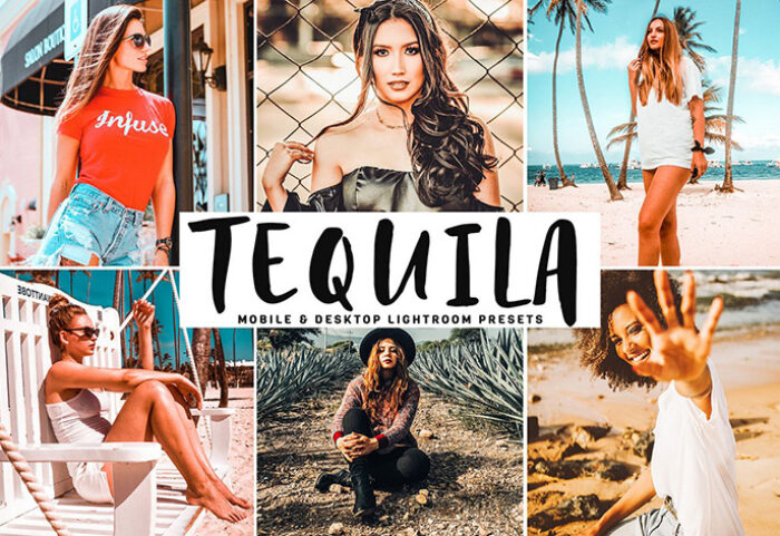 دانلود پریست لایت روم و Camera Raw و اکشن: Tequila Mobile Desktop Lightroom Presets