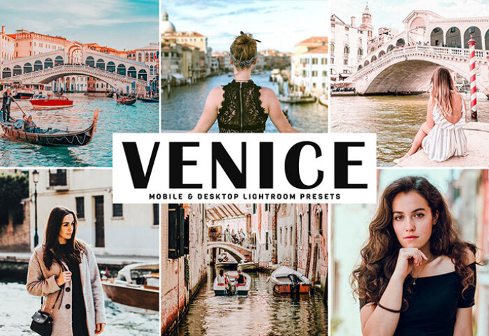 دانلود پریست لایت روم و Camera Raw و اکشن: Venice Mobile Desktop Lightroom Presets