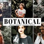 دانلود پریست لایتروم و Camera Raw و اکشن: Botanical Lightroom Presets Pack