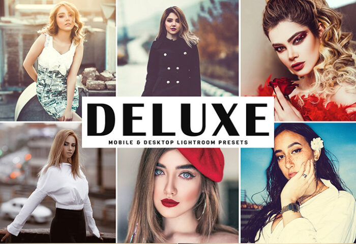 دانلود پریست لایتروم و Camera Raw و اکشن: Deluxe Lightroom Presets Pack