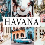 دانلود پریست لایتروم و Camera Raw و اکشن: Havana Lightroom Presets Pack