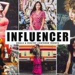 دانلود پریست لایتروم و Camera Raw و اکشن: Influencer Lightroom Presets Pack