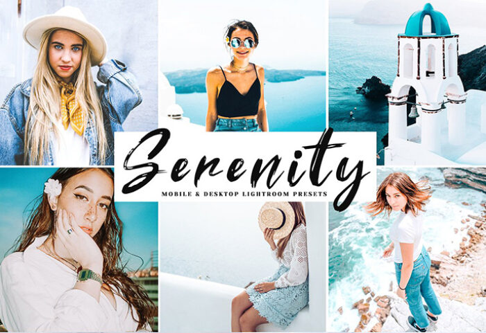 دانلود پریست لایتروم و Camera Raw و اکشن Serenity Lightroom Presets Pack