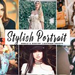 دانلود پریست لایتروم و Camera Raw و اکشن: Stylish Portrait Lightroom Presets
