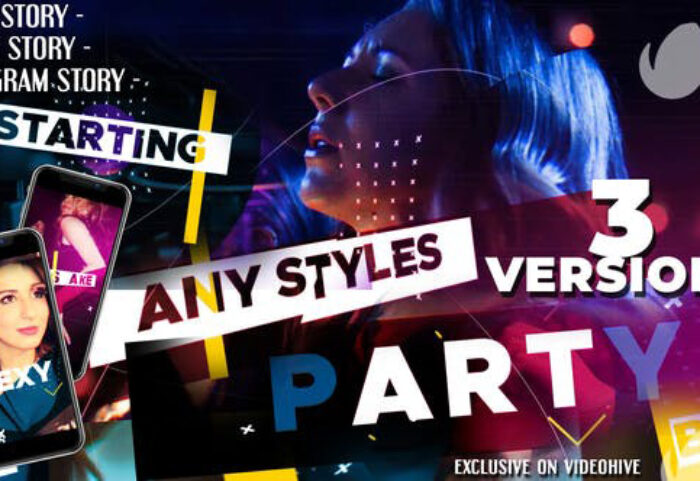 دانلود پروژه آماده افترافکت با موزیک : وله و تیتراژ The Music Party