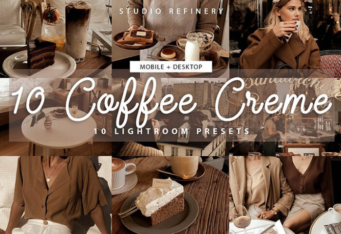 دانلود مجموعه پریست لایت روم Brown Coffee Lightroom Presets