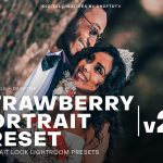 دانلود مجموعه پریست لایت روم دسکتاپ : DC Strawberry Portrait Lightroom