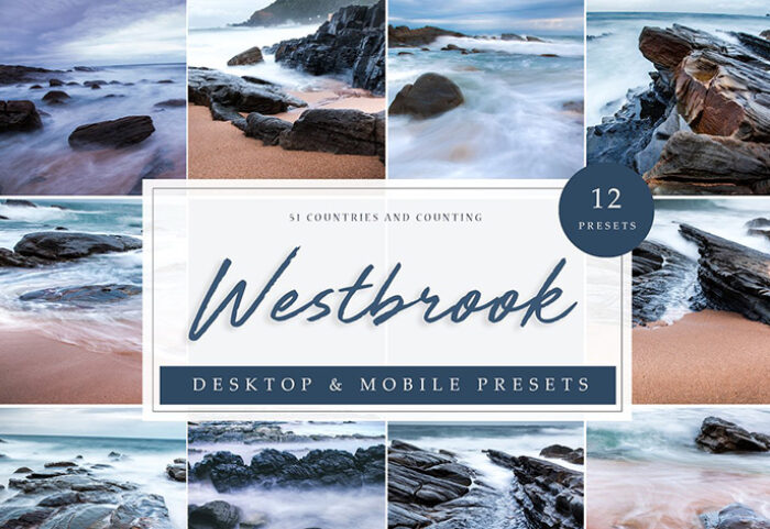 دانلود پریست لایت روم 12 عددی دسکتاپ Westbrook 12 LR Presets