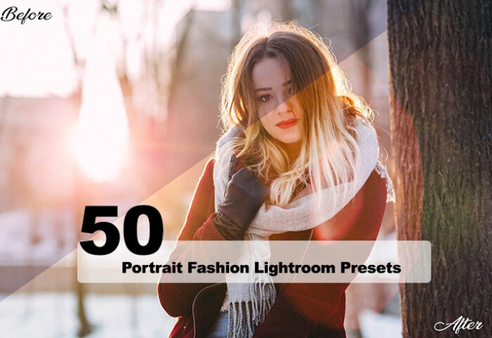 دانلود پریست لایت روم 50 عددی دسکتاپ : Portrait Fashion Lightroom Presets