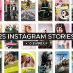 پروژه افترافکت استوری اینستاگرام با موزیک Instagram Story Templates