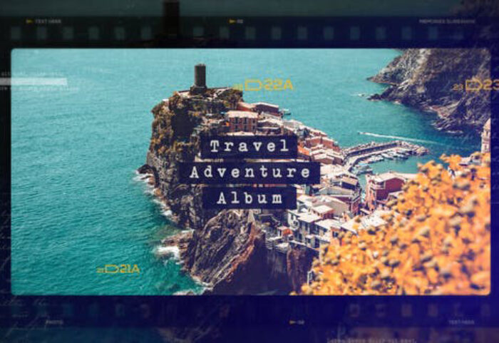 پروژه افترافکت با موزیک آژانس مسافرتی Travel Adventure Album