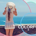 پروژه افترافکت با موزیک اسلایدشو حرفه ای Colorful Opener
