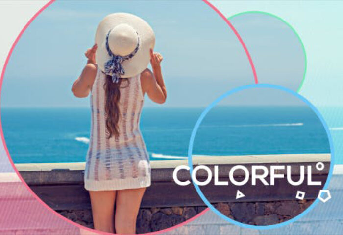 پروژه افترافکت با موزیک اسلایدشو حرفه ای Colorful Opener