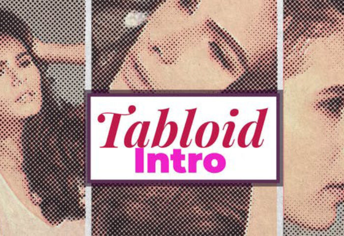 پروژه افترافکت با موزیک وله اینترو حرفه ای Tabloid Intro