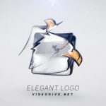 پروژه افترافکت لوگو با رزولوشن 4K با موزیک Elegant Logo