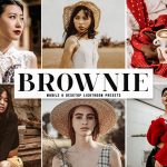 دانلود پریست لایت روم و Camera Raw و اکشن Brownie Mobile Desktop Lightroom Presets
