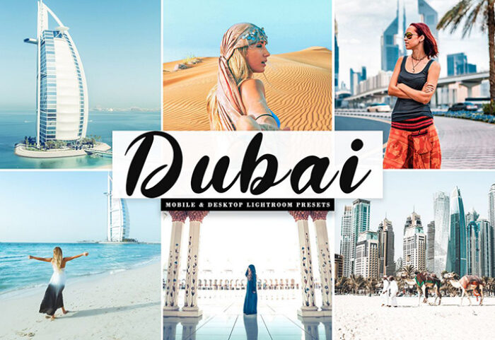دانلود پریست لایت روم و Camera Raw و اکشن Dubai Mobile Desktop Lightroom Presets