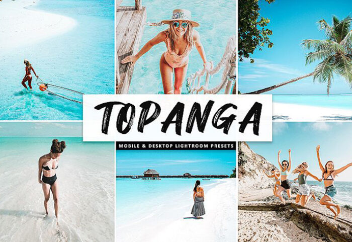 دانلود پریست لایت روم و Camera Raw و اکشن: Topanga Mobile Desktop Lightroom Presets