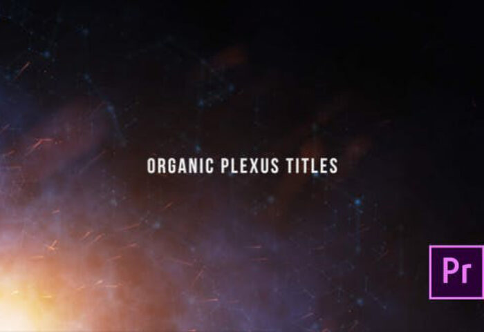 پروژه آماده پریمیر باموزیک تایتل Organic Plexus Titles Premiere Pro