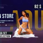 پروژه افترافکت با موزیک تبلیغات فروشگاهی Fashion Store