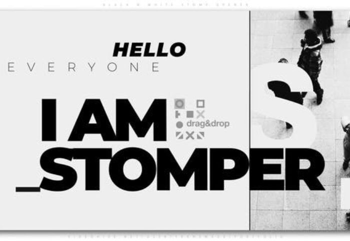 پروژه افترافکت با موزیک تیتراژ سینمایی Black And White Stomp Opener