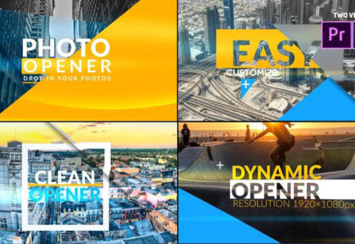 پروژه پریمیر با موزیک ضرب تند تیتراژ و وله Modern and Fast Event Opener