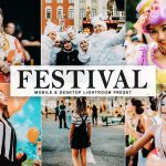 پریست لایت روم دسکتاپ و موبایل Festival Mobile Desktop Lightroom Presets