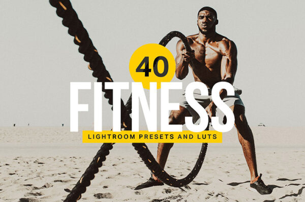 پریست لایت روم دسکتاپ و موبایل : Fitness Lightroom Presets & LUTs