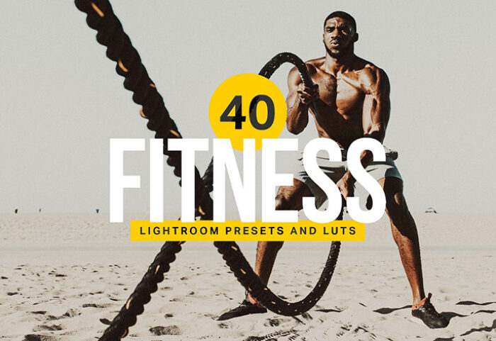 پریست لایت روم دسکتاپ و موبایل : Fitness Lightroom Presets & LUTs