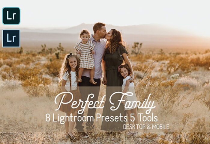 پریست لایت روم دسکتاپ و موبایل : Perfect Family Lightroom Presets