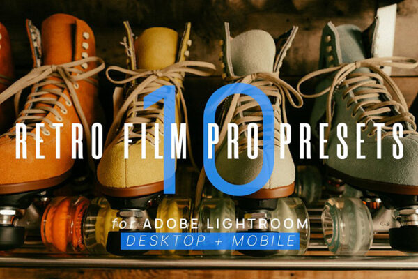 پریست لایت روم دسکتاپ و موبایل : Retro Film Pro Lightroom Presets