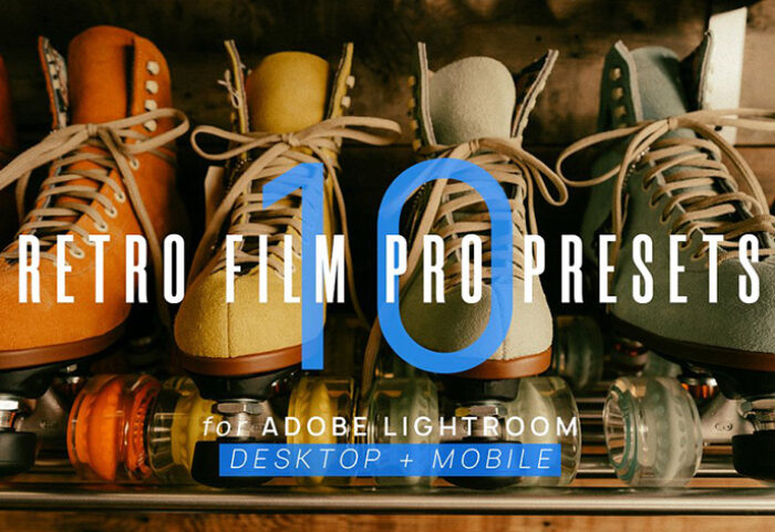 پریست لایت روم دسکتاپ و موبایل : Retro Film Pro Lightroom Presets