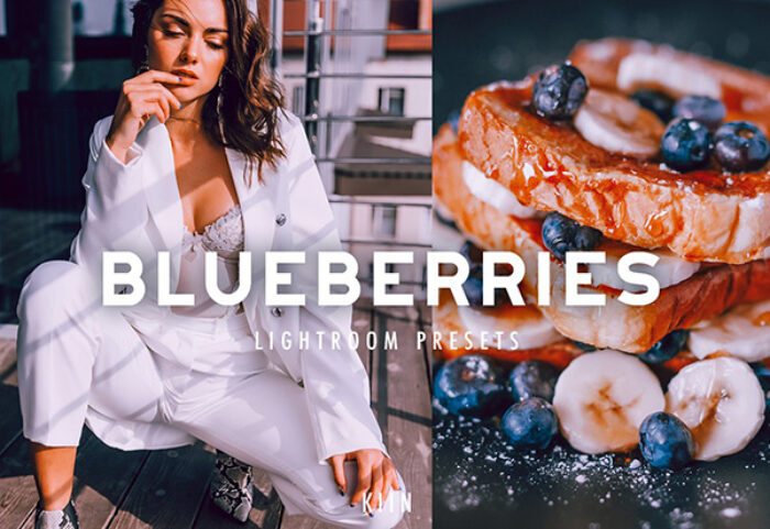 پریست لایت روم دسکتاپ و موبایل : تم بلوبری BLUEBERRIES LIGHTROOM PRESETS