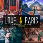 پریست لایت روم دسکتاپ و موبایل و کمرا راو : Love In Paris LR+DNG+ACR Presets