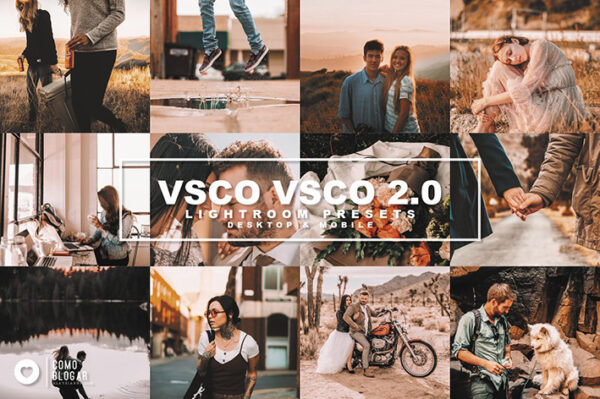 پریست لایت روم دسکتاپ و موبایل و کمرا راو ورژن 2 VSCO VSCO