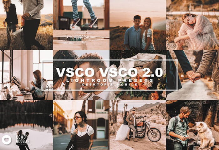 پریست لایت روم دسکتاپ و موبایل و کمرا راو ورژن 2 VSCO VSCO
