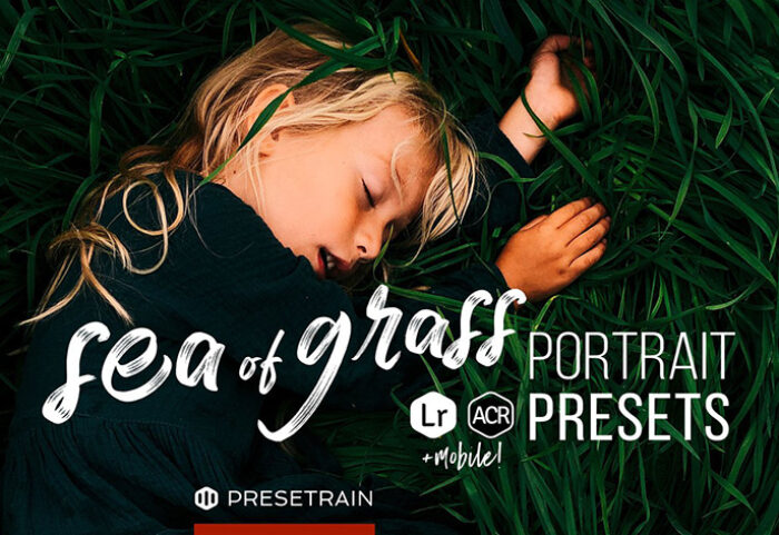 پریست لایت روم و Camera Raw و اکشن: Sea of Grass Portrait Presets