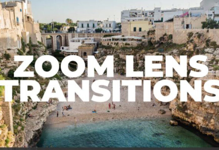 ترنزیشن پریمیر با افکت زوم لنز Zoom Lens Transitions