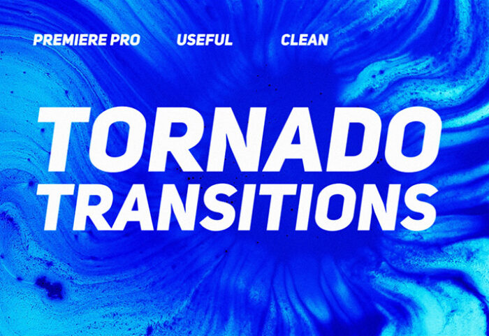 ترنزیشن پریمیر با افکت چندتایی Tornado Transitions