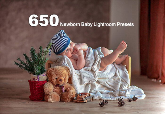 دانلود 650 پریست لایت روم مخصوص آتلیه کودک و نوزاد Newborn Baby Lightroom Presets