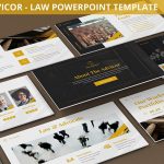 دانلود قالب آماده پاورپوینت تم وکالت The Advicor Law Powerpoint Template