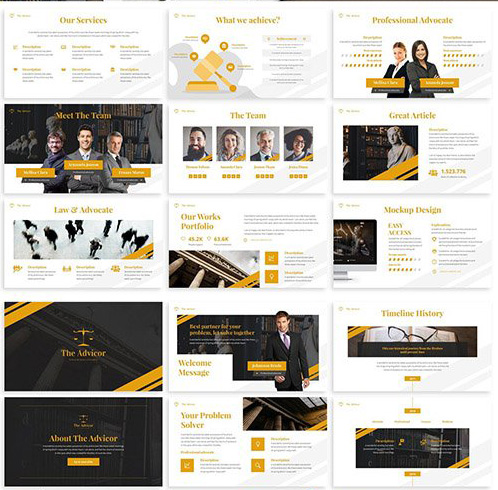 دانلود قالب آماده پاورپوینت تم وکالت The Advicor Law Powerpoint Template دانلود قالب آماده پاورپوینت تم وکالت The Advicor Law Powerpoint Template