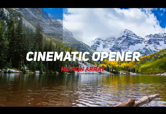 پروژه آماده پریمیر با موزیک تیتراژ و وله سینمایی Cinematic Opener