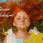 پروژه افترافکت با موزیک اسلایدشو آبرنگی Watercolor Slideshow