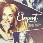پروژه افترافکت با موزیک اسلایدشو افکت آبرنگی Elegant Brush Photo Slideshow