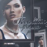 پروژه افترافکت با موزیک اسلایدشو قاب سه بعدی Portrait Slideshow